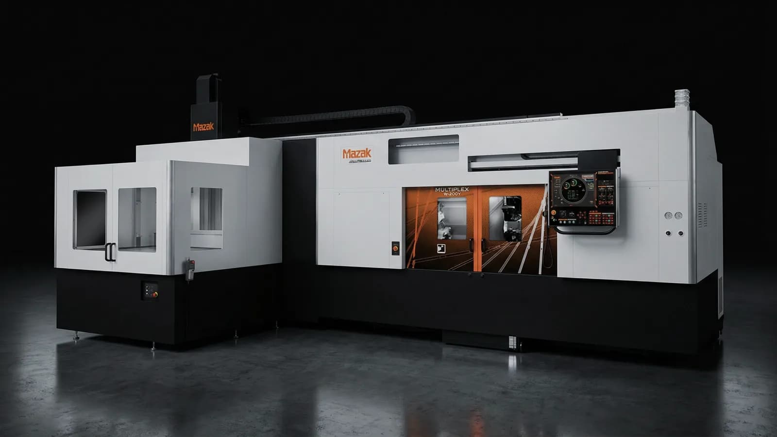 Mazak Multiplex W-200 Doppelspindel-Drehzentrum
